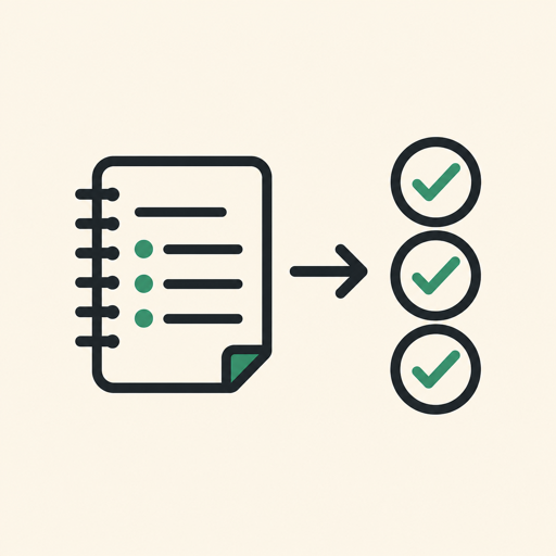 Meeting Notes to Action Items GPT avatar
